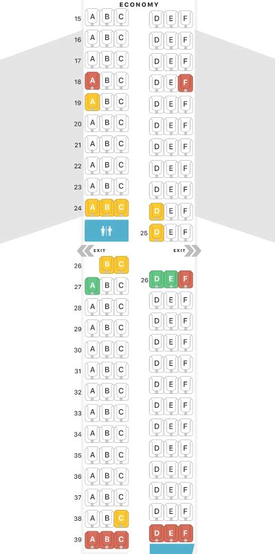 best seats on airplanes seating chart.